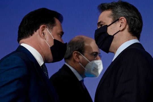 «Πλάτες» Μητσοτάκη στον Αδωνη για το φιάσκο του Turkaegean