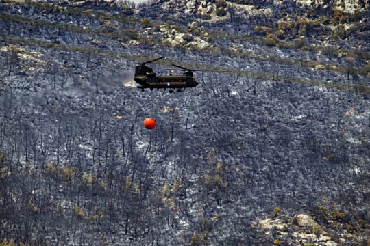 Καίγεται η «καρδιά» του Εβρου