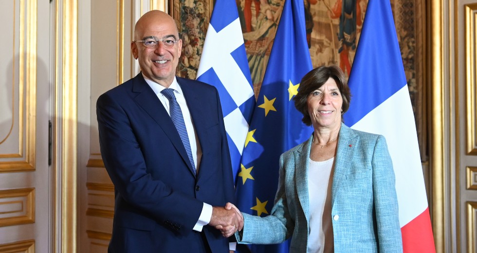 Τη γαλλική αλληλεγγύη προς την Ελλάδα επιβεβαίωσε η νέα ΥΠΕΞ της Γαλλίας