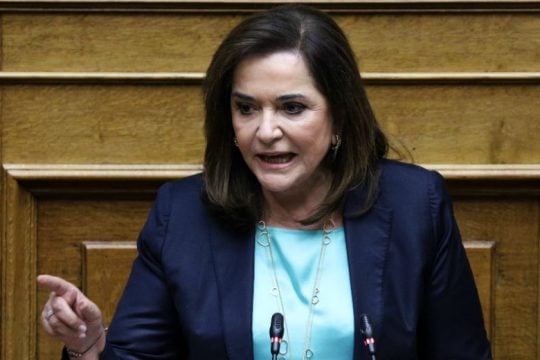 Επίθεση της Ντ. Μπακογιάννη στον ΣΥΡΙΖΑ για τον ΒΟΑΚ