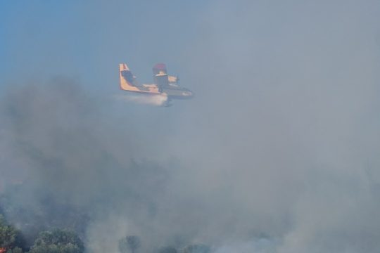 Υπό έλεγχο η πυρκαγιά στα Νεόκτιστα Ασπροπύργου