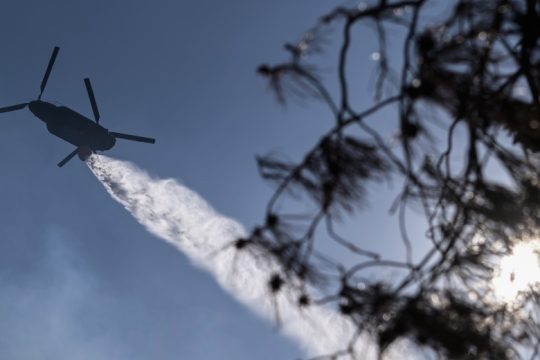 Συνελήφθη άνδρας στη Πάτρα για τη φωτιά στην περιοχή Καλλιθέα