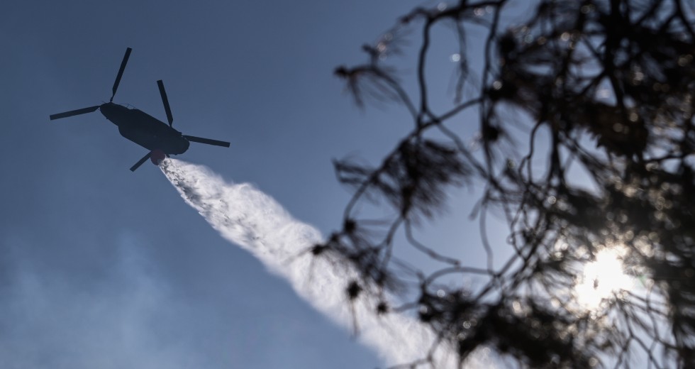 Συνελήφθη άνδρας στη Πάτρα για τη φωτιά στην περιοχή Καλλιθέα