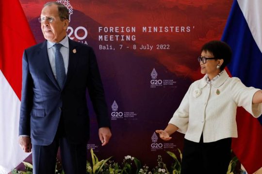 Στη σύνοδο της G20 ο Λαβρόφ αλλά για… λίγο