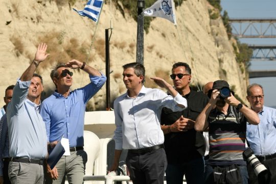 Ανοίγει τη Δευτέρα η Διώρυγα της Κορίνθου, θα ξανακλείσει τον Οκτώβριο