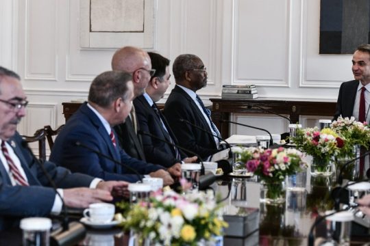Μητσοτάκης σε Αντιπροσώπους ΗΠΑ: «Η Ελλάδα έχει αφήσει πίσω τα χρόνια της κρίσης»