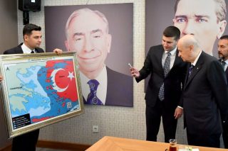 Μήνυμα προς Ερντογάν για τον χάρτη Μπαχτσελί