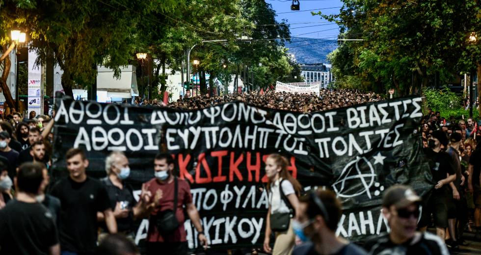 Δυναμικές πορείες κατά της αποφυλάκισης Λιγνάδη και υπέρ του Γιάννη Μιχαηλίδη