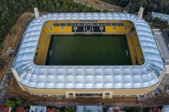 Η «Αγιά – Σοφιά – Opap Arena» ανοίγει στις 30 Σεπτεμβρίου