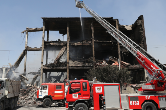 Αυξήθηκε ο αριθμός των θυμάτων από την έκρηξη στο Γερεβάν της Αρμενίας