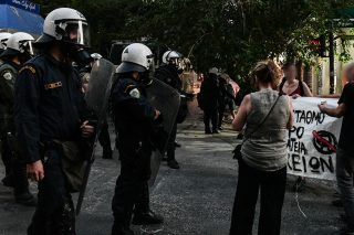 Το υπουργείο, «ορμητήριο» των δυνάμεων καταστολής
