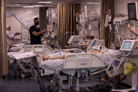 Σε δεινή κατάσταση τα νοσοκομεία στη Λωρίδα της Γάζας