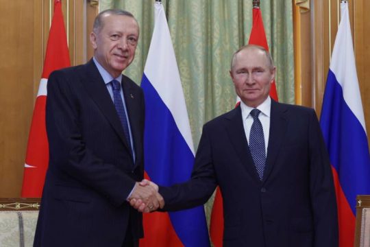 Συμφωνία Πούτιν – Ερντογάν για ενίσχυση της οικονομικής και ενεργειακής συνεργασίας