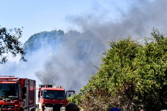 Πυρκαγιά στα Κύθηρα – Ήχησε το 112
