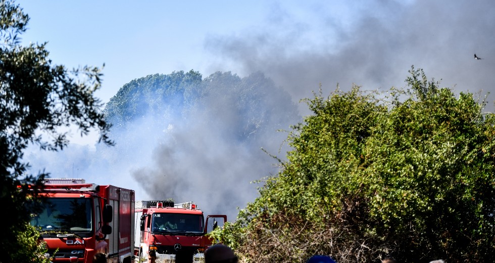 Πυρκαγιά στα Κύθηρα – Ήχησε το 112