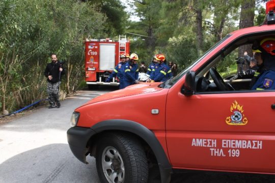 Γυναίκα απανθρακώθηκε από φωτιά στο σπίτι της στον Ωρωπό