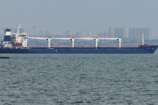 Άλλα δύο πλοία με δημητριακά απέπλευσαν από ουκρανικά λιμάνια, ανακοίνωσε η Άγκυρα