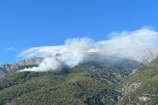 Δασικές πυρκαγιές σε Σαμοθράκη, Φθιώτιδα, Αχαΐα, Ηλεία και Κέρκυρα