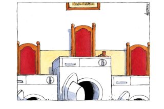 Σκίτσο της Εφ.Συν. [Μ.Κουντούρης 12.08.2022]