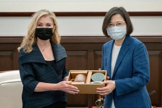 Η πρόεδρος της Ταϊβάν για την ένταση με την Κίνα λόγω των επισκέψεων απ’ τις ΗΠΑ 