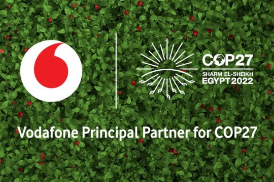 Η Vodafone υποστηρίζει ως κύριος συνεργάτης το συνέδριο COP27 του ΟΗΕ