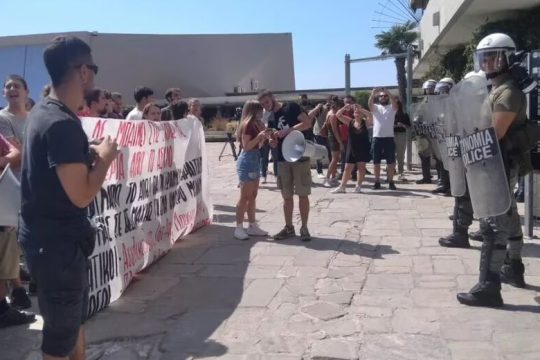«Δεν θα γίνει κανονικότητα η αστυνομία στα πανεπιστήμια»