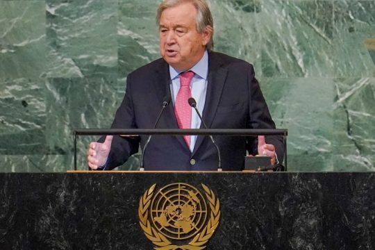 «Είναι ψευδές ότι δικαιολόγησα τον τρόμο της Χαμάς», απαντά ο Γκουτέρες στην επίθεση Ισραήλ