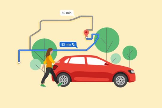 Google Maps: Nέα οικολογική λειτουργία δρομολόγησης στους χάρτες Google στην Ελλάδα