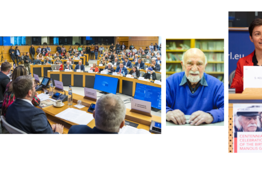 Καθολική υπόκλιση στον Μανώλη Γλέζο