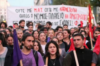 Βροντοφώναξαν «όχι» στην αστυνομοκρατία