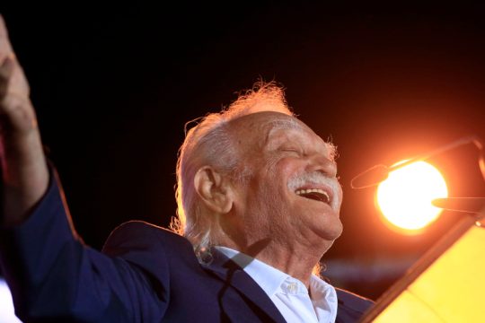 Τσίπρας και Ανδρουλάκης τίμησαν τον Μ. Γλέζο μαζί με το Ευρωκοινοβούλιο
