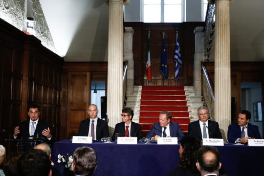 Πανηγυρική… παράδοση του δημόσιου δικτύου αερίου