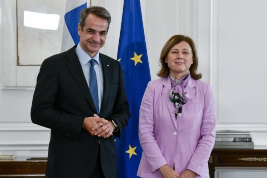Μαγική εικόνα και για τη συνάντηση με Γιούροβα