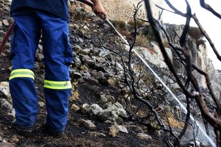 Παίζουν με τη… φωτιά στο δάσος της Λέσβου