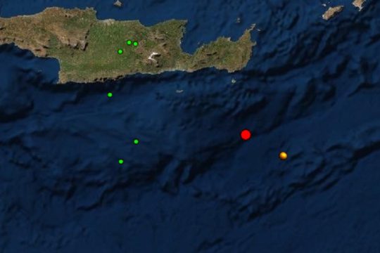 Σεισμός στην Κρήτη