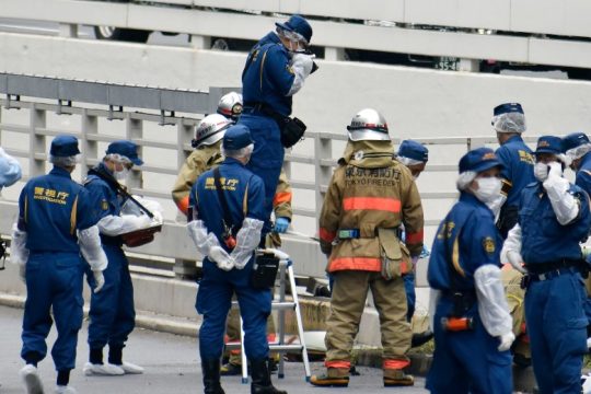 Άνδρας αυτοπυρπολήθηκε κοντά στο γραφείο του Ιάπωνα πρωθυπουργού