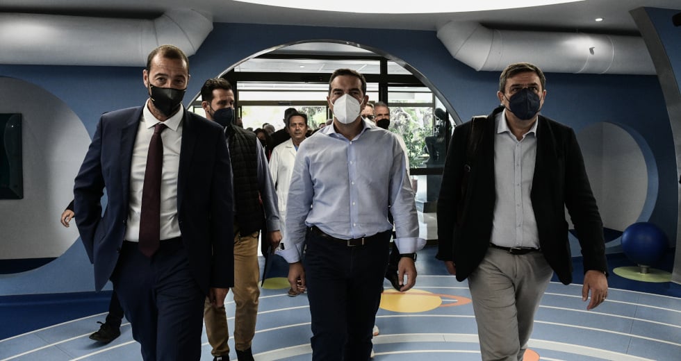 Τσίπρας από το Παίδων «Αγία Σοφία»: 3.000 παιδιά σε αναμονή εν έτει 2022