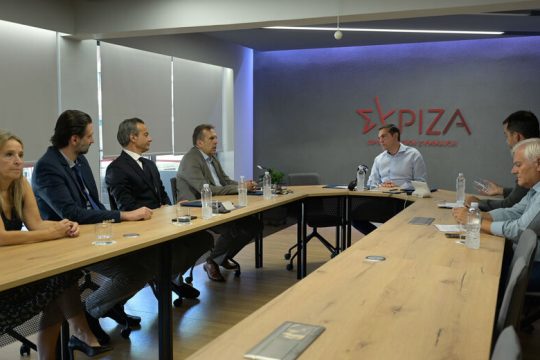 Συναντήσεις Τσίπρα με ΕΣΕΕ και ΓΣΕΒΕ