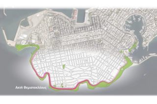 Η μεγάλη ανάπλαση της Ακτής Θεμιστοκλέους στην Πειραϊκή στο Ταμείο Ανάκαμψης