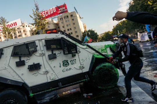 Επεισόδια στη Χιλή στην επέτειο του κοινωνικού ξεσηκωμού το 2019