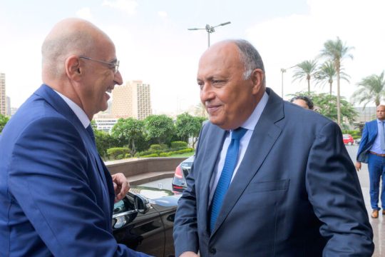Σταθερή η σύμπλευση Ελλάδας – Αιγύπτου