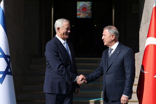 Και αποκατάσταση αμυντικών σχέσεων ανάμεσα σε Ισραήλ και Τουρκία