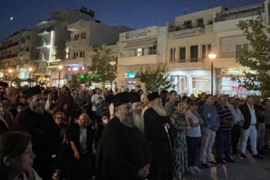 Διαμαρτυρήθηκαν για την υποβάθμιση του Νοσοκομείου Ιεράπετρας