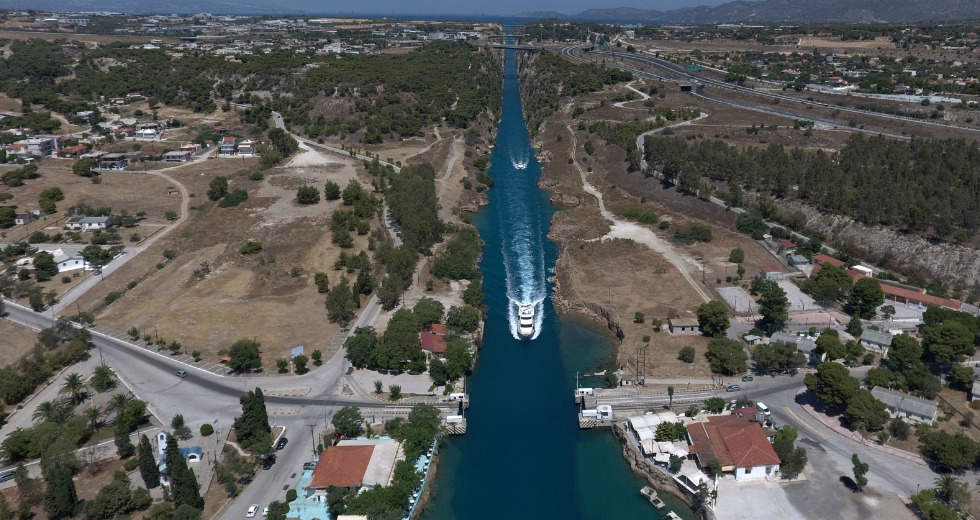 Κλείνει από την Τρίτη η Διώρυγα της Κορίνθου