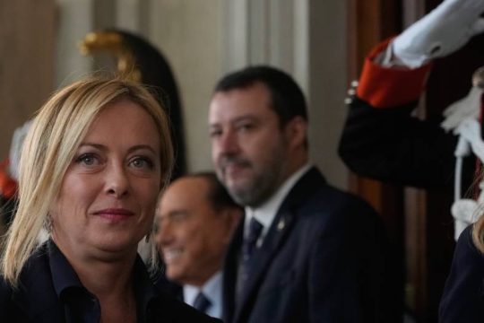 Τζόρτζια Μελόνι- Ματέο Σαλβίνι