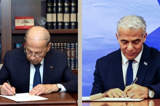 Συμφωνία-ορόσημο για τα θαλάσσια σύνορα μεταξύ Ισραήλ και Λιβάνου