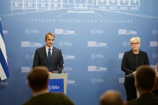 Τουρκική προκλητικότητα και ενέργεια στο επίκεντρο της συνάντησης Μητσοτάκη-Σιμονίτε
