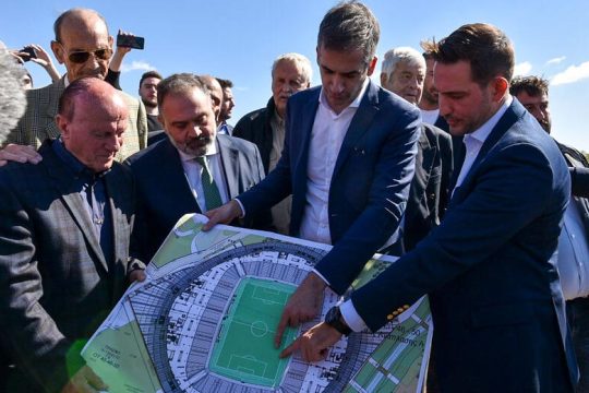 Διαβεβαιώσεις Μπακογιάννη για το γήπεδο του ΠΑΟ