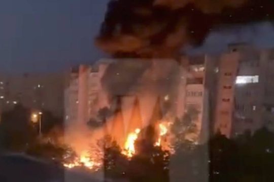 Ρωσικό μαχητικό κατέπεσε σε κατοικημένη περιοχή στη νότια Ρωσία