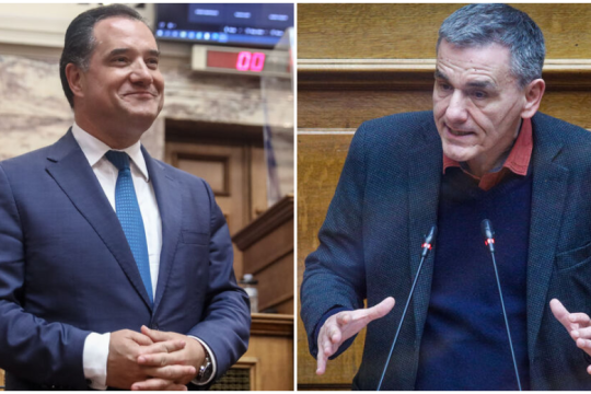 Αντιπαράθεση Γεωργιάδη – Τσακαλώτου στη Βουλή